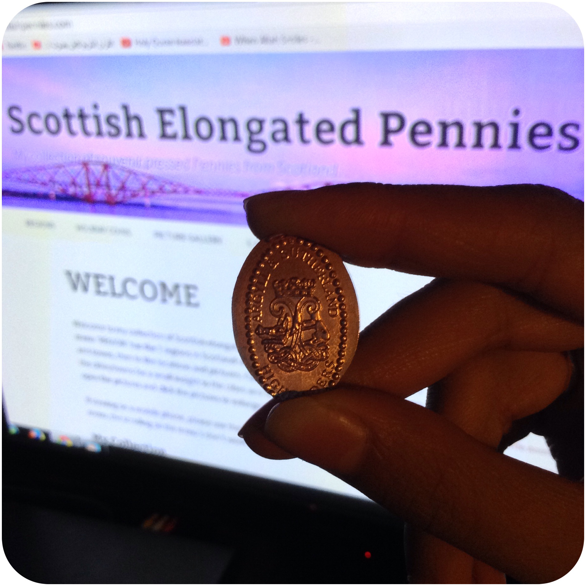 Scottish Elongated Pennies